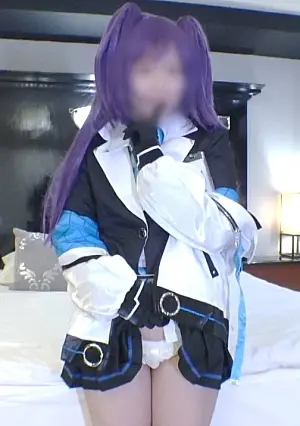 FC2PPV 4693926 Yuuka-San's Thighs, Slim Vibrator, Slips Deep Inside, Powerful Masturbation♪ Blue Archive Mini Pan Yuuka Masturbation Version