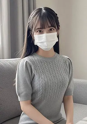 FC2PPV 4805683 I called a slim, busty, serious office lady and gave her two cakes!